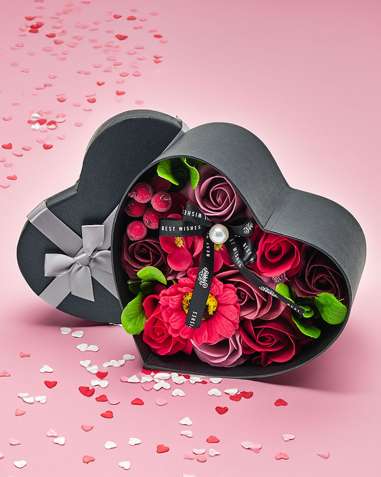 Royalfashion Flowerbox Blumen in einer Box