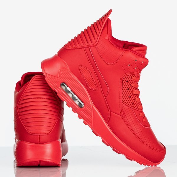 Rote High-Top-Sneakers für Damen Verna - Footwear 1