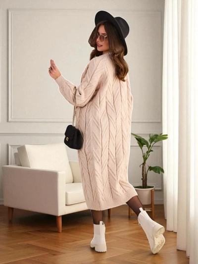 Royalfashion Gestrickte Damen-Strickjacke