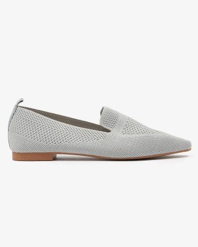 Damen Stoffballerinas in grau Aqsak- Footwear