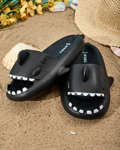 Royalfashion Women's Shark Gummi-Flip-Flops