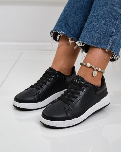 Royalfashion Schwarze klassische Sportschuhe Active Icons