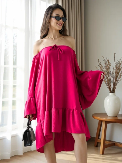 Royalfashion Damenkleid a'la Spanisch mit Rüschen oversized