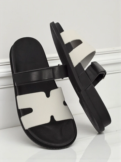 Royalfashion Damen Sandalen aus Öko-Leder FlexiComfi