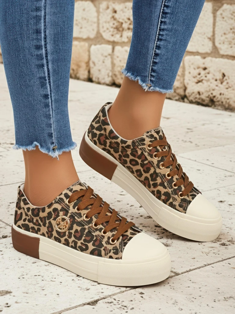 Pantheria Damen-Sneaker Aurelio Canvas