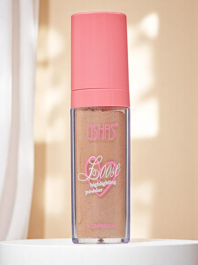 USHAS Loser Highlighter für das Gesicht mit Applikator-Puff Radiance