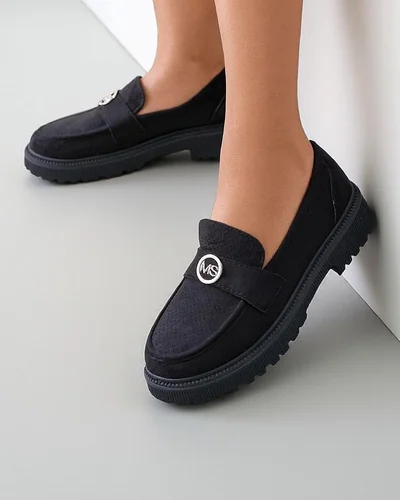 Royalfashion Damen Mokassins Rette