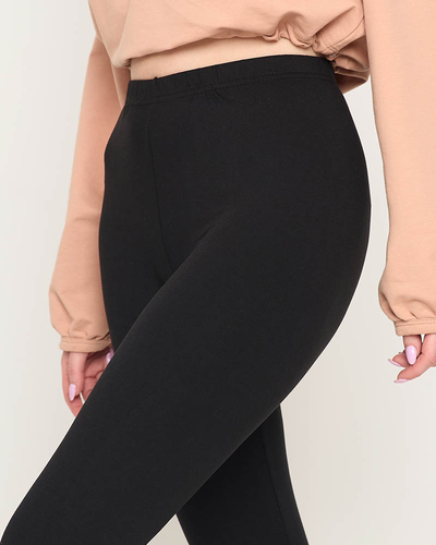 Schwarze Damen-Leggings - Kleidung