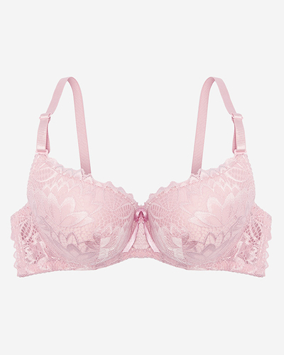 Gepolsterter Damen-BH in Rosa - Dessous
