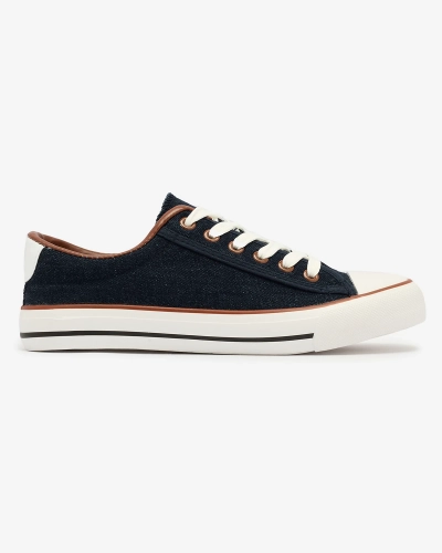 Royalfashion Marineblaue Damen Gumpy Sneakers