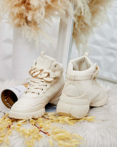 Royalfashion Damen Sportliche High Sneakers Bullaro