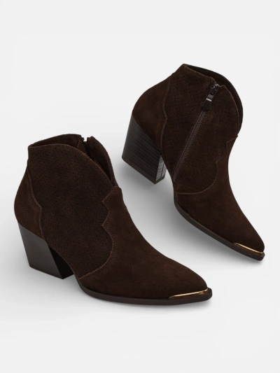 Damen Cowboystiefel aus Naturleder Nilof