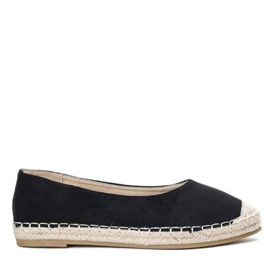 OUTLET Black Espadrilles Mellow - Schuhe