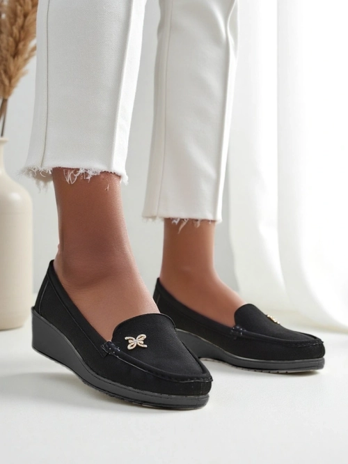 Royalfashion Жіночі мокасини на низькому каблуку Lomman