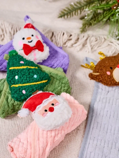 Royalfashion Weihnachts-Handtuch-Set Frohe Weihnachten