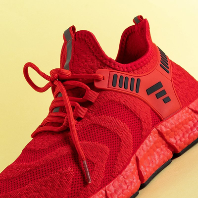 Червоні чоловічі кросівки Gagik