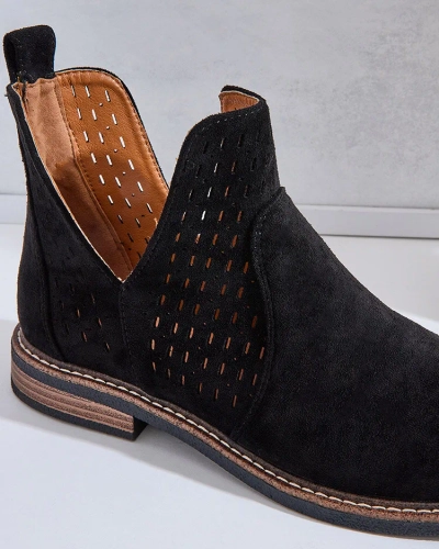 Royalfashion Women's eko suede Ovilla boots