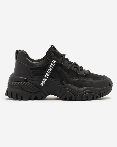 Schwarzer Damen-Sneaker Sportschuhe Evilpo- Footwear