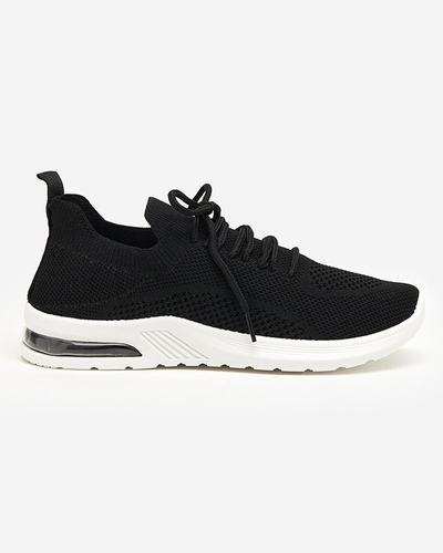 OUTLET Schwarze Sportschuhe für Damen Komristo - Schuhe