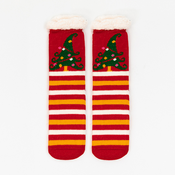 Damensocken mit Weihnachtsmuster - Unterwäsche