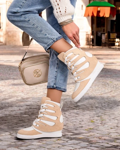 Royalfashion Sportliche Damenstiefel mit Pamstinsa-Absatz
