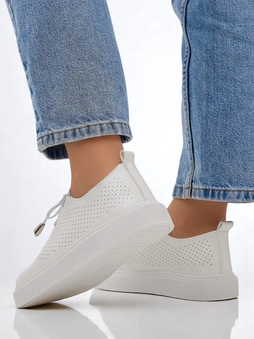 Королівська мода Жіночі перфоровані спортивні туфлі на шнурівці Vaned