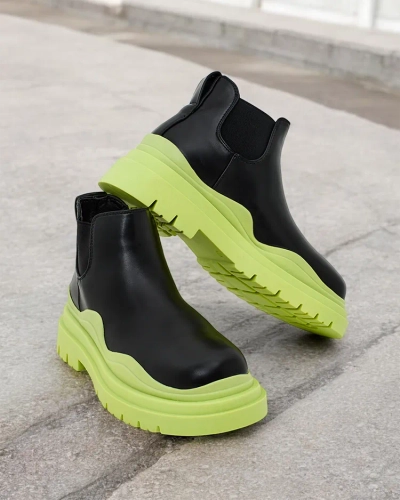 Royalfashion Damen Schlupfstiefel Derri