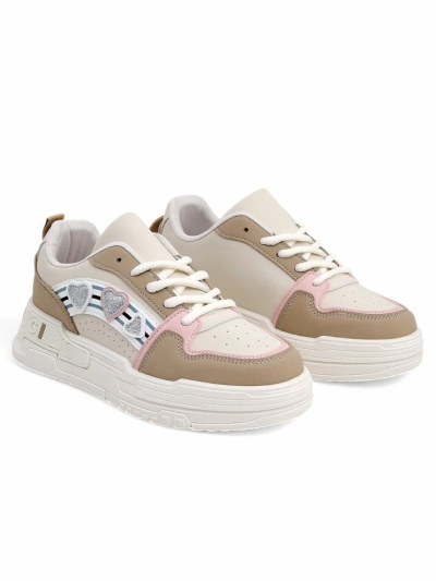 Royalfashion Damensneaker mit Glitzer Samoles