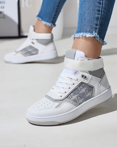 Weiße Xosa High Sneakers für Damen - Schuhe