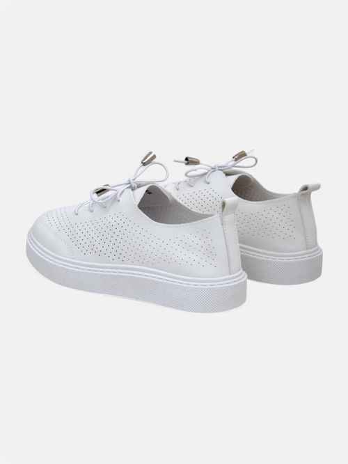 Королівська мода Жіночі перфоровані спортивні туфлі на шнурівці Vaned