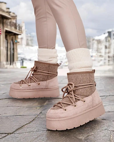 Royalfashion Damen-Schnürstiefel Filori