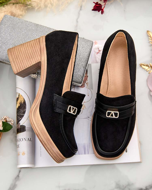 Royalfashion Жіночі мокасини на стійці Lemaneg