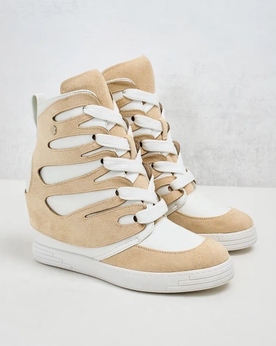 Royalfashion Sportliche Damenstiefel mit Pamstinsa-Absatz