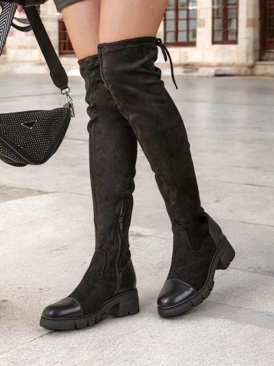 Damen Overknee-Stiefel von Royalfashion Sewio