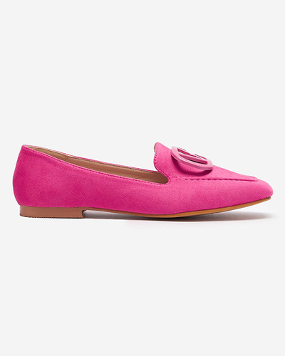 OUTLET Fuchsia Damen Mokassins Jeterika - Footwear