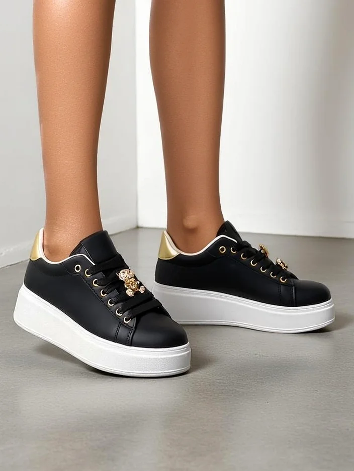 Royalfashion Damen Plattform-Sneaker Obevay