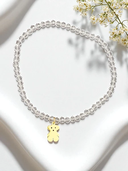 Royalfashion Damenarmband mit Teddybär-Anhänger