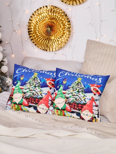 Royalfashion Dekorative Weihnachtskissenbezug
