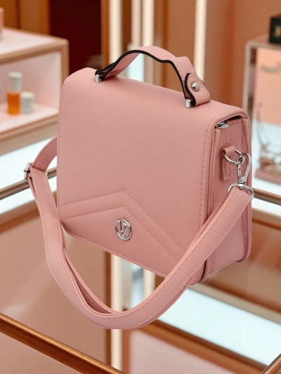 Royalfashion Kleine Damenhandtasche aus Öko-Leder Vintage Moderno