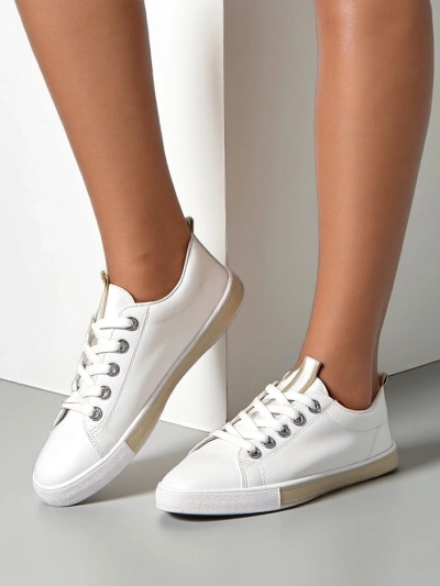Royalfashion Damen durchbrochene Turnschuhe Tareb