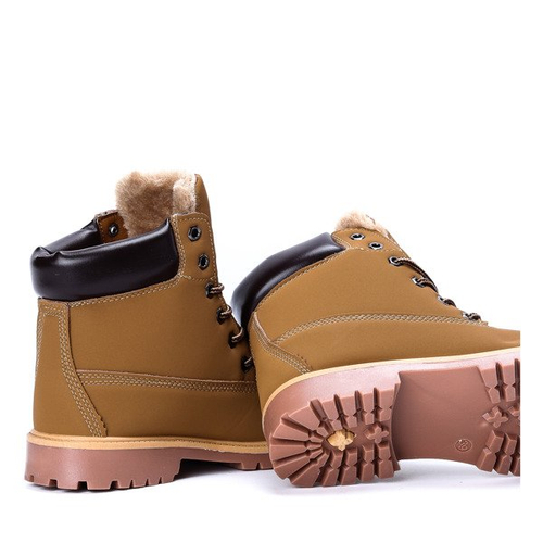 Ізольовані коричневі пішохідні черевики Rimma - Взуття 1