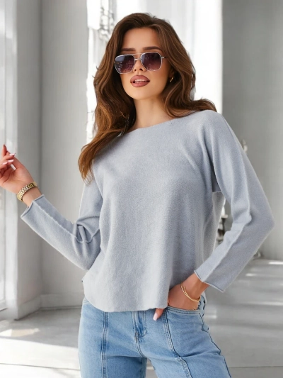Royalfashion Viskose dünner Damenpullover