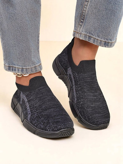 Royalfashion Damen Slipper aus Stoff, Sportschuhe Vena