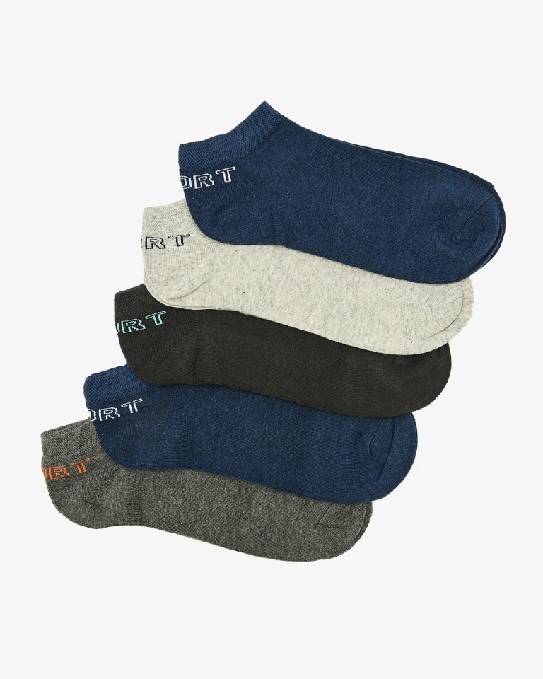 Royalfashion Multicolor Herrensocken 5/Pack