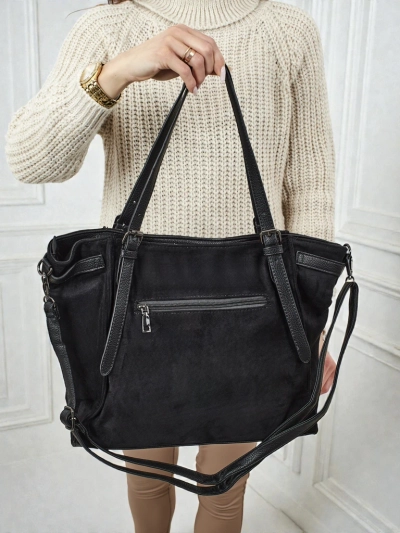 Damen Shopper Handtasche Daville aus Öko-Wildleder