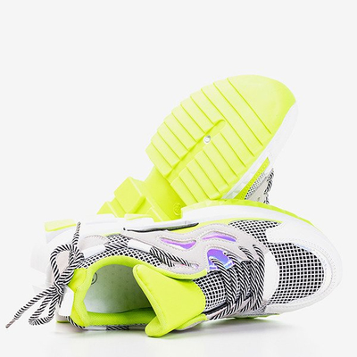 Neongrüne Damen-Sportschuhe Crazy - Footwear