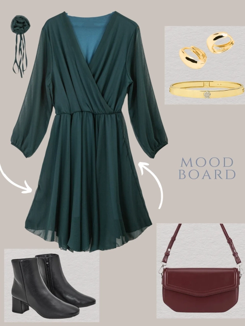 Royalfashion Класична жіноча сукня коліна довжиною