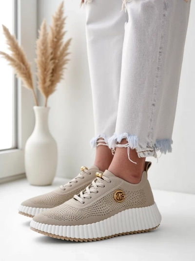 Royalfashion Damen sportliche Schnürsneaker Tobin