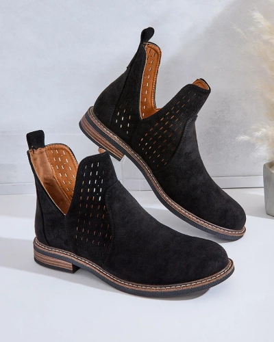 Royalfashion Women's eko suede Ovilla boots