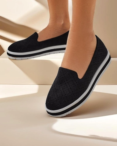 Royalfashion Damen Perforierte Loafers Cerrole